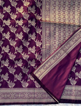 Banarasi Satin Silk Jaal Weaves Saree